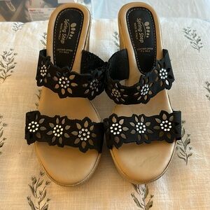 Spring Step Wedge Sandal